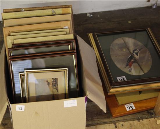 Mixed framed prints